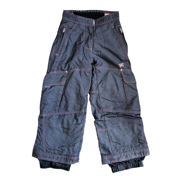 Obermeyer Ski Pants Girls Sz 6 Alt 3 Skye EWS Extended Wear Winter Sports Skiing - Picture 1 of 9